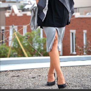 RW&CO Pencil Skirt with front & back slits